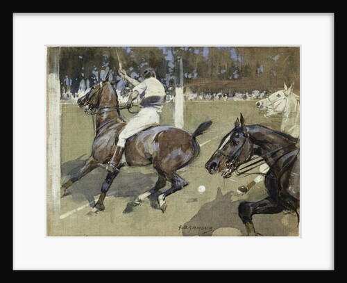 Saving a Goal by George Denholm Armour