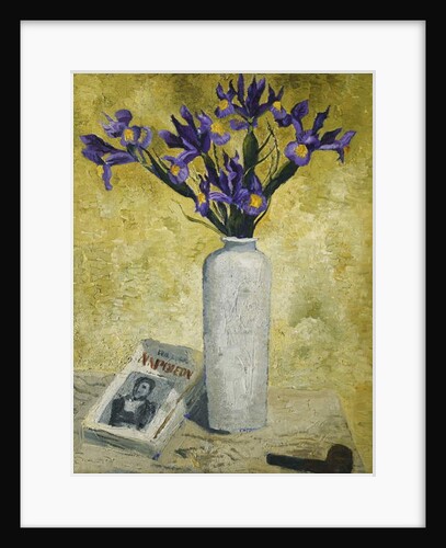 Irises in a Tall Vase, 1928 by Christopher Wood
