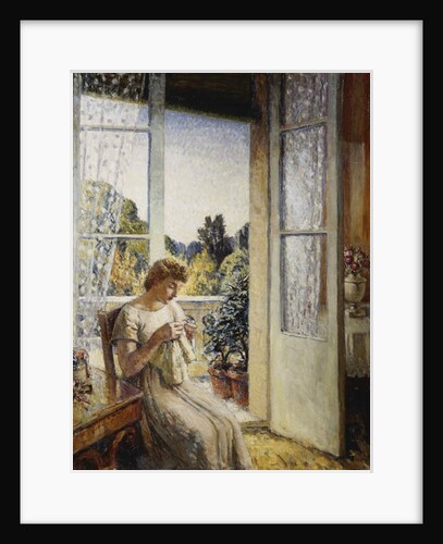 The Girl by the Window, 1940 by Harry Morley