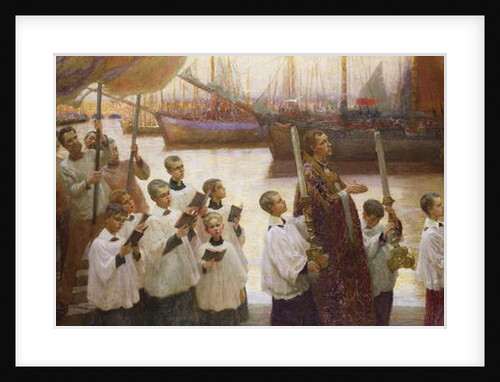 Rogation Day, Cornwall by William Holt Yates Titcomb