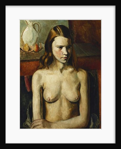 Seated Nude Girl, 1926 by Bernard Meninsky