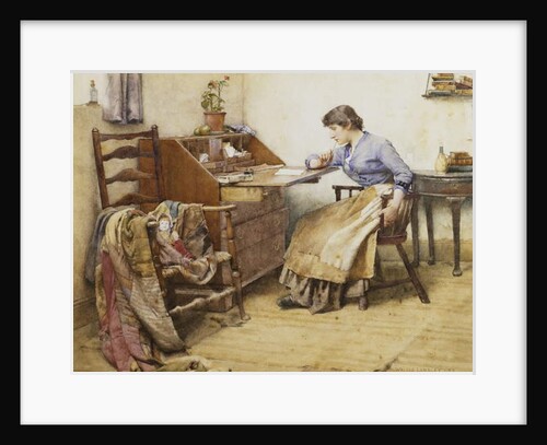 Distant Thoughts, 1887 by Walter Langley