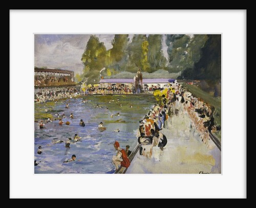 Chiswick Baths, c.1929 by John Lavery