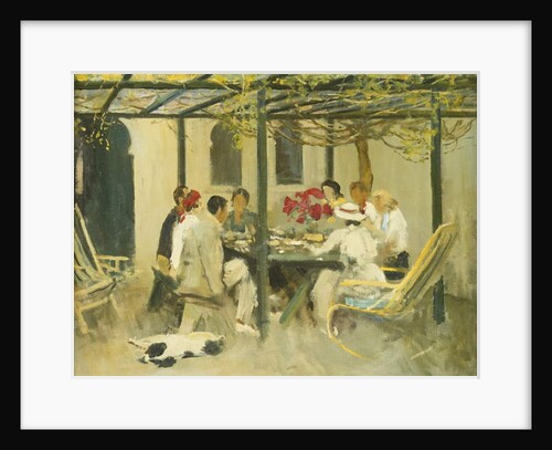 Tea at Palm Springs, 1938 by John Lavery