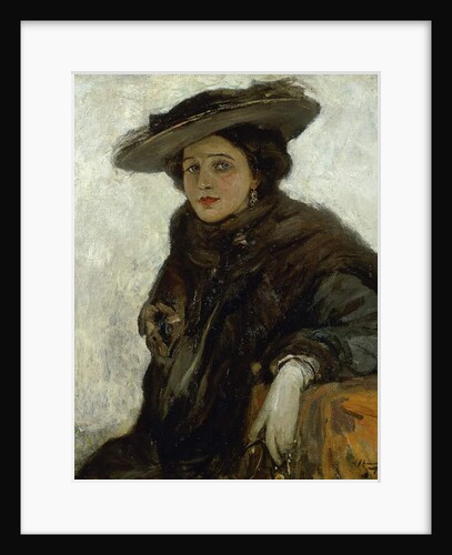 The Spanish Hat or Mrs. Gerard Chowne, by John Lavery