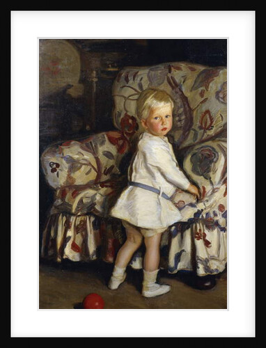 Young Boy in an Interior, 1913 by Harrington Mann