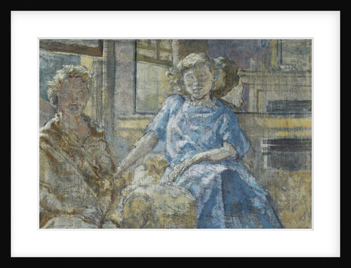 The Blue Dress by Therese Lessore