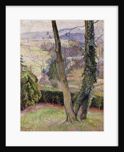 Frost and Mist, Summerleaze, East Knoyle, 1917 by Lucien Pissarro