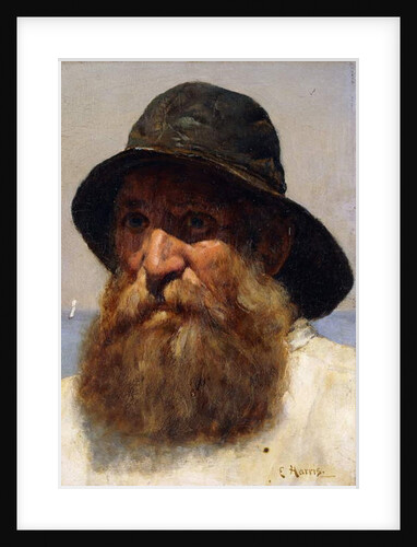 Portrait of a Fisherman, c.1895 by Edwin Harris