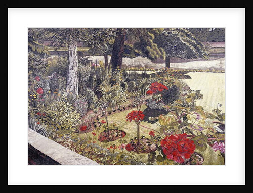 The Thames at Chauntry Court, 1951 by Stanley Spencer