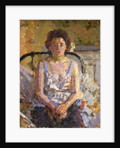 Woman on a Bed, c.1912-3 by Harold Gilman