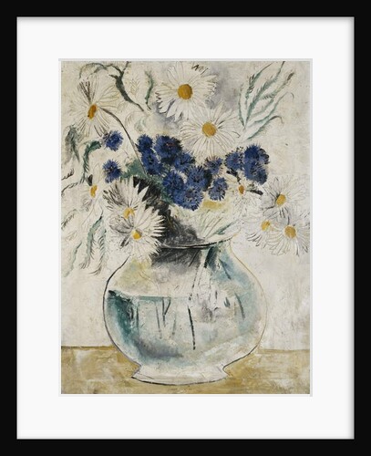 Daisies and Cornflowers in a Glass Bowl, 1927 by Christopher Wood