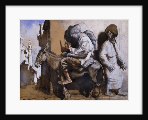 Noreddin Ali Leaving Cairo by William Orpen