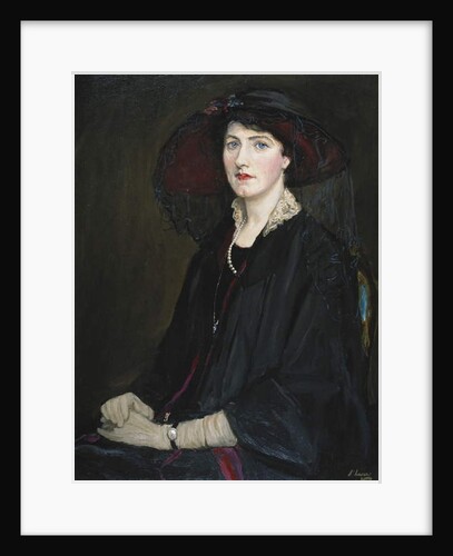 Portait of Lady Raeburn by John Lavery