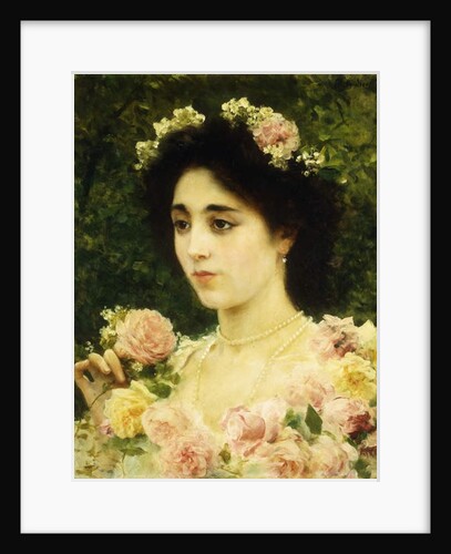 The Pink Rose by Federigo Andreotti