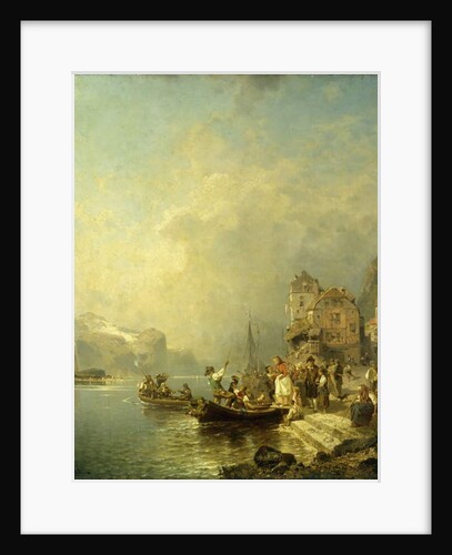 The Farewell Party by Franz Richard Unterberger