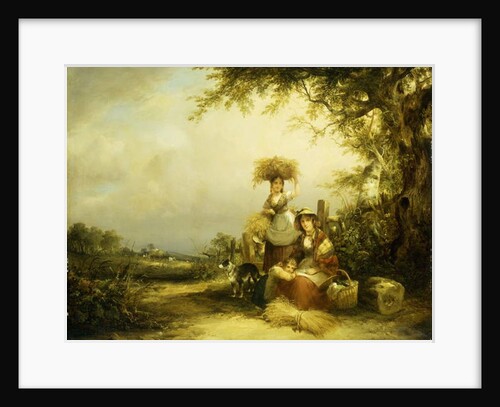 The Gleaners - Shirley, Hants, by William Snr. Shayer