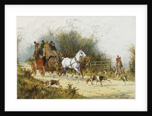 Halt for the Hunt by George Wright