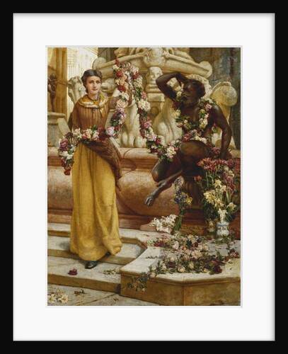 The Flower Garland, 1900 by Francis William Topham