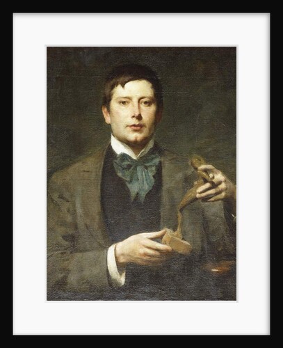 Portrait of the Sculptor George Frampton, as a Student, by Solomon Joseph Solomon