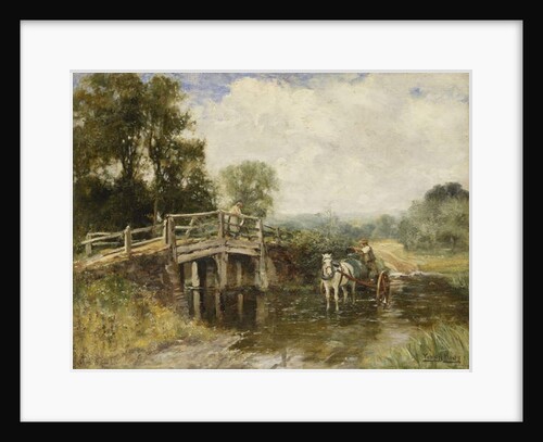 At the Crossing by Henry John Yeend King