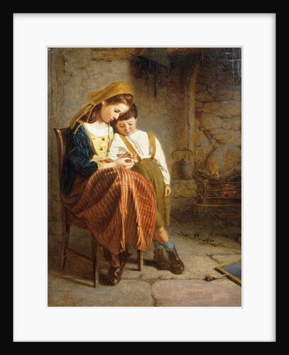 Removing the Thorn, by Henry Lejeune