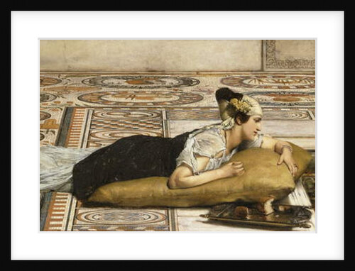 Water Pets: Goldfish, 1874 by Lawrence Alma-Tadema