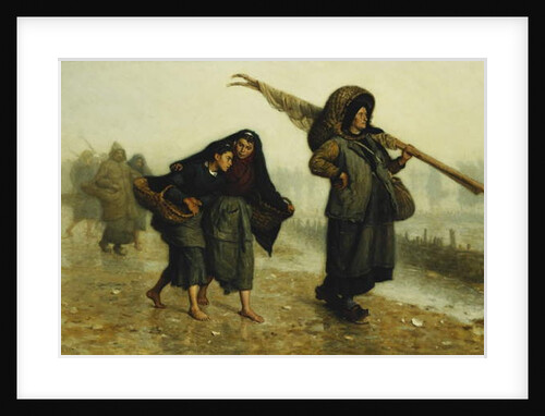 The Shell Collectors; Les Ramasseuses de Coquillages by Jacques Eugene Feyen