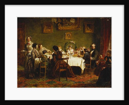 Sketch for 'Many Happy Returns of the Day', c. 1856 by William Powell Frith