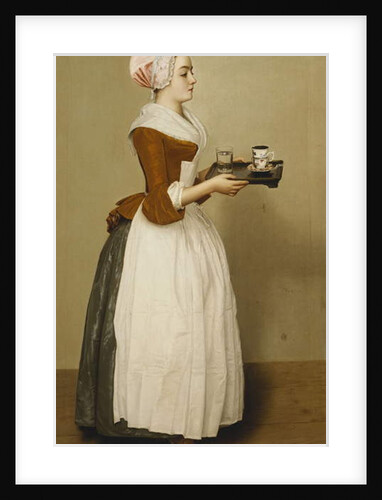 Cup of Chocolate; La Tasse du Chocolat by Jean-Etienne Liotard
