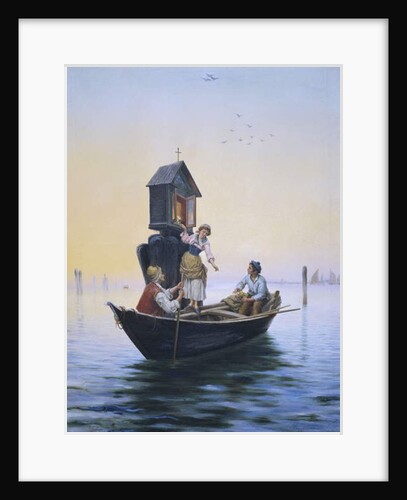 Attending a Venetian Shrine by Pietro Gabrini