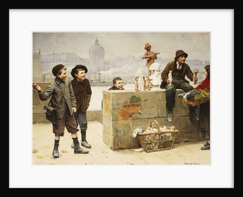 The Young Vendors, by Paul Charles Chocarne-Moreau