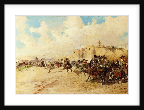 The Gipsy Fair, 1889 by Baldomero Gallofre Ximenis