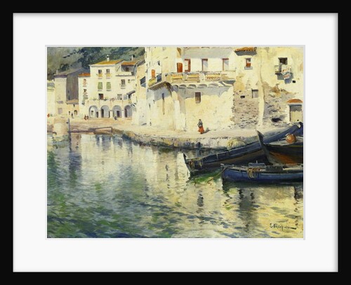 The Port of Cadaques by Eliseu Meifren i Roig