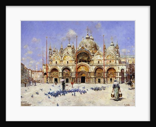 San Marco, Venice, 1883 by Rafael Senet
