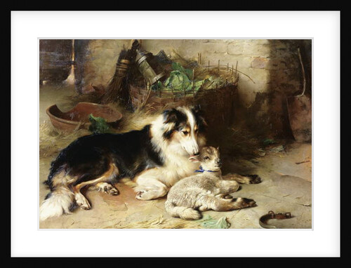 Motherless: The Shepherd's Pet, 1897 by Walter Hunt