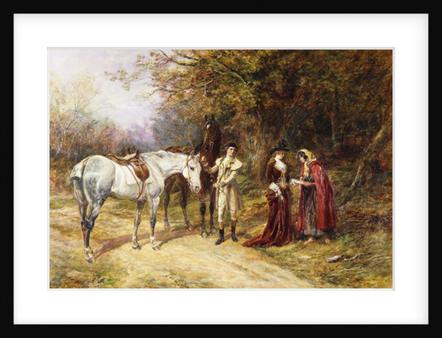 The Fortune Teller, 1907 by Heywood Hardy