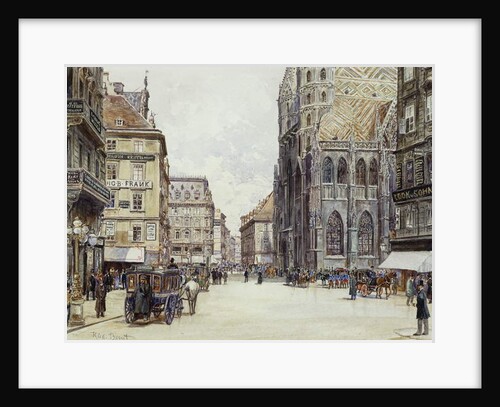 Stefanplatz, Vienna by Rudolf Bernt