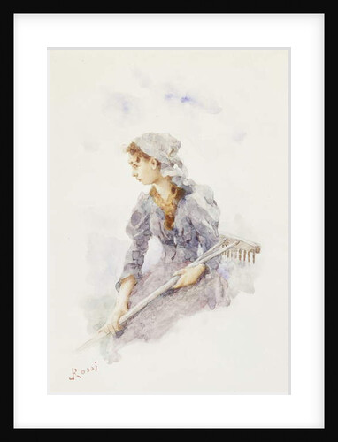The Harvest Girl by Luigi Rossi