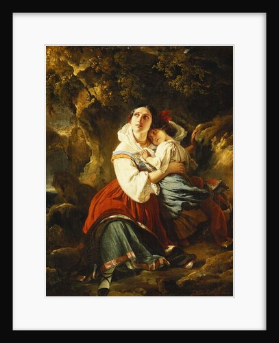 The Approaching Storm, 1834 by Franz Xaver Winterhalter