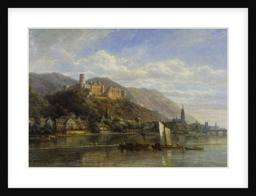 Heidelberg, 1866 by Pierre Justin Ouvrie