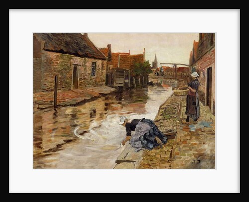 Volendam by Fritz Thaulow