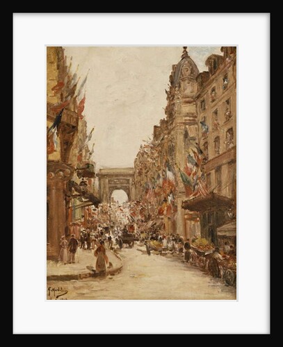 Bastille Day, 1919 by Gustave Madelein
