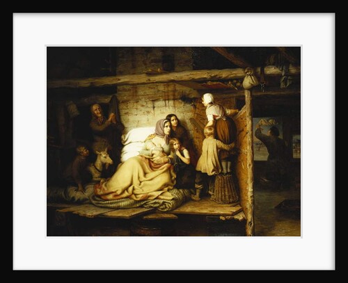 The Flood; Die Uberschwemmten, 1846 by Johann Georg Meyer