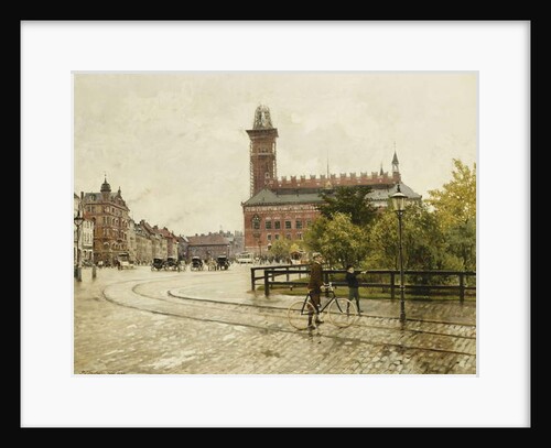 Raadhuspladsen, Copenhagen, 1893 by Paul Fischer