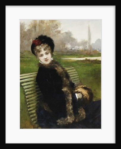 The Park Bench by Jules James Rougeron