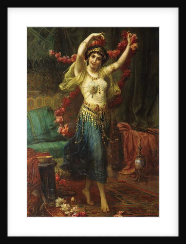 An Odalisque by Hans Zatzka