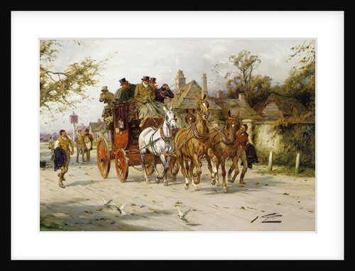 The Oxford to London Mail by George Wright