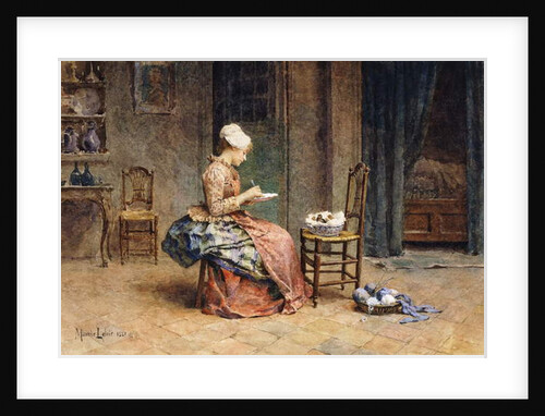 Feeding Time, 1881 by Maurice Leloir