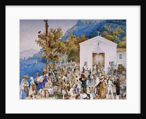 A Town Festival by Austrian School